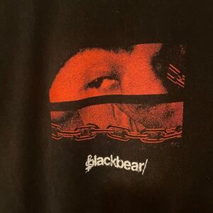 Blackbear merch tee with red graphic